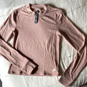 Vuori fitted ribbed long sleeve